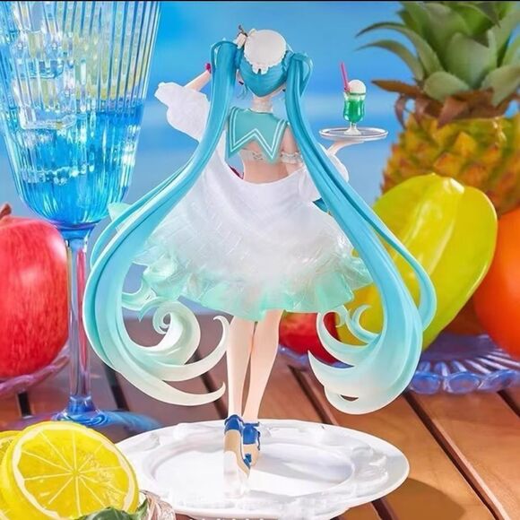 New The Hatsune Miku Summer Soda Action Figure Anime - Picture 5 of 6